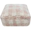 Image de Pouf Vichy rose