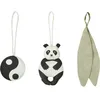 Image de Lot de 3 jouets à suspendre bamboo Panda