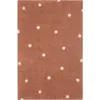 Image de Tapis lavable Mini Dot Chestnut (100 x 150 cm)