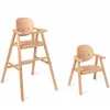 Image de Chaise haute évolutive en bois Growing green 3 en 1