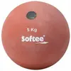 Image de Poids à lancer en caoutchouc Softee 5Kg Rouge 5 Kg
