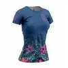 Image de T-shirt femme Otso Tropical Bleu S