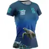 Image de T-shirt femme Otso Kona Turtle Bleu XS