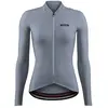 Image de Maillot manches longues thermique femme Etxeondo Alda Thermo Bi Gris S