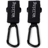 Image de Lot de 2 crochets pour poussette Eco Mum Black