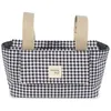 Image de Sac à poussette à I Love Vichy Noir
