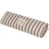 Image de Lange Praliné Rayures Moka (120x120 cm)
