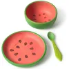 Image de Coffret repas bébé Wally la pastèque 3 pièces