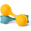 Image de Lot de 2 hochets ours et lion en silicone