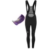 Image de Collant à bretelles + coussinet femme Kalas Passion Z3 Diamond Noir XL