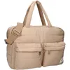 Image de Sac à langer matelassé beige