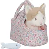 Image de Peluche chat avec sac de transport Marley