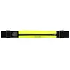 Image de Ceinture avec poche et bande Led rechargeable Avento Jaune TU
