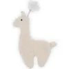 Image de Doudou attache sucette Lama blanc