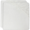 Image de Lot de 2 draps housses de berceau Ivory (40 x 80 cm)
