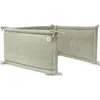 Image de Tour de lit Grain Knit Olive Green (pour lit 60 x 120 ou 70 x 140 cm)