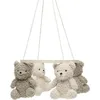 Image de Mobile bébé Teddy Bear Olive Green-Naturel