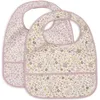 Image de Lot de 2 bavoirs plastifiés Flower Fairies