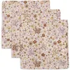 Image de Lot de 3 mini langes en gaze de coton Flower Fairies (31 x 31 cm)