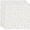 Image de Lot de 3 langes en gaze de coton Leafy Dreams (70 x 70 cm)