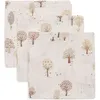 Image de Lot de 3 mini langes en gaze de coton Tiny Park (31 x 31 cm)