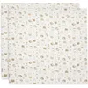 Image de Lot de 2 maxi-langes en gaze de coton Miffy Family Farm (115 x 115 cm)