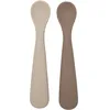 Image de Lot de 2 cuillères en silicone Natural Shades