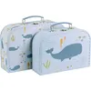 Image de Lot de 2 valisettes de rangement Océan