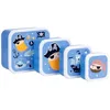 Image de Lot de 4 boîtes à goûter Pirates