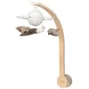 Image de Mobile pour bébé en bois Liva Oie blanc