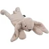 Image de Doudou bouillotte Milo gris clair