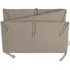 Image de Tour de lit Grace Beige (pour lits 60 x 120 ou 70 x 140 cm)