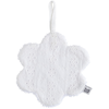 Image de Doudou attache sucette fleur Calm blanc