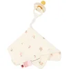 Image de Doudou attache-tétine en gaze de coton Fairy Blossom