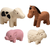 Image de Lot de 4 figurines animaux de la ferme