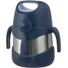 Image de Boîte à repas isotherme avec fourchette Midnight (335 ml)