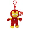 Image de Peluche Ty Marvel Beaniee Babies Soft Porte-clés Iron Man