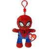 Image de Peluche Ty Marvel Beaniee Babies Soft Porte-clés Spiderman