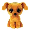 Image de Peluche Ty Beaniee Boo’s Zuzu le basset 15 cm Marron