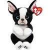 Image de Ty Beanie Babies Bellies Chien rose 15cm (17 cm)