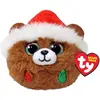 Image de Ty Teeny Puffies Ours de Noël Brown 10cm (10 cm)