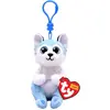 Image de Ty Beanie Babies Bellies Clip Thunder Husky 10cm