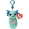 Image de Ty, Unisexe, Porte-clés, Alex Axolotl - Beanie Bellies - Key Clip, Bleu, Rose, Turquoise