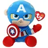 Image de Ty Beanie Babies Marvel Captain America Soft 15cm (15 cm)
