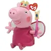 Image de Ty Peppa Baby : Peppa Princesse (15 cm)