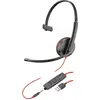 Image de HP Poly Blackwire 3215 USB mono (Filaire, USB-A), Casque micro de bureau, Noir