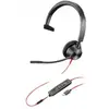 Image de HP Poly Blackwire 3315 BW3315 USB C (Filaire, USB-C, Les équipes Microsoft), Casque micro de bureau, Noir