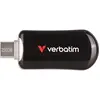 Image de Verbatim Plectra Black 256GB USB-C Flash Drive 30226 (256 Go, USB-C), Clé USB, Noir