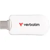 Image de Verbatim Plectra White 256GB USB-C Flash Drive 30230 (256 Go, USB-C), Clé USB, Blanc