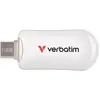 Image de Verbatim Plectra White 512GB USB-C Flash Drive 30231 (512 Go, USB-C), Clé USB, Blanc